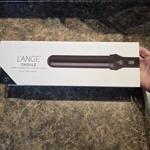 L'ANGE ONDULE 32 MM 1.25"‎ TOURMALINE CURLING WAND BLACK